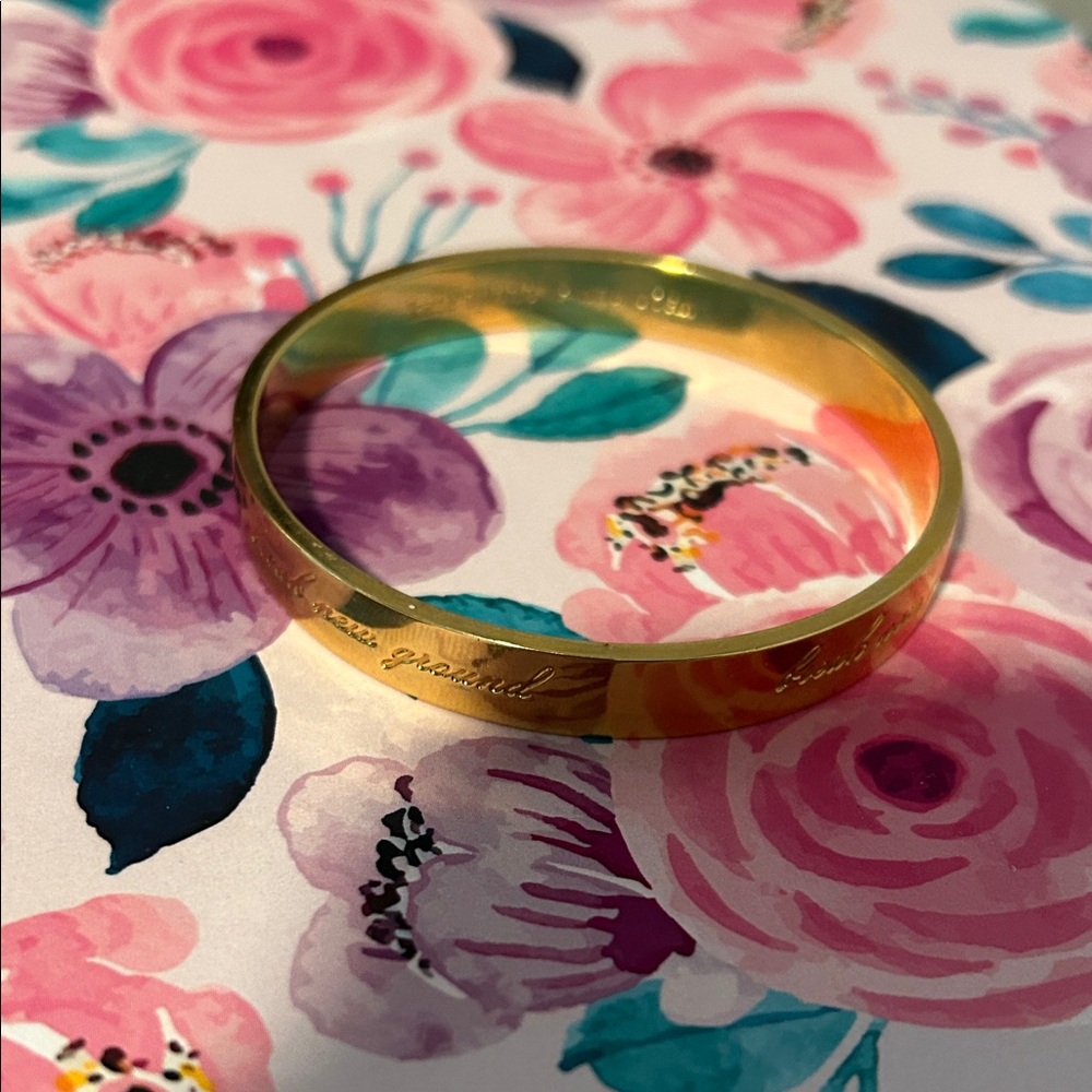 Kate Spade Gold Bangle Bracelet
